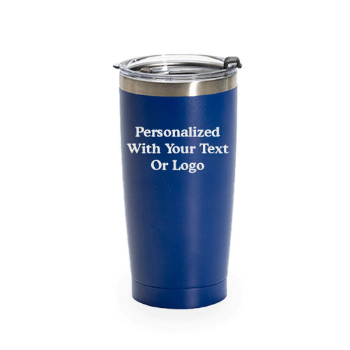 Made4You, Royal Blue Stainless Steel Tumbler, 20 Oz.