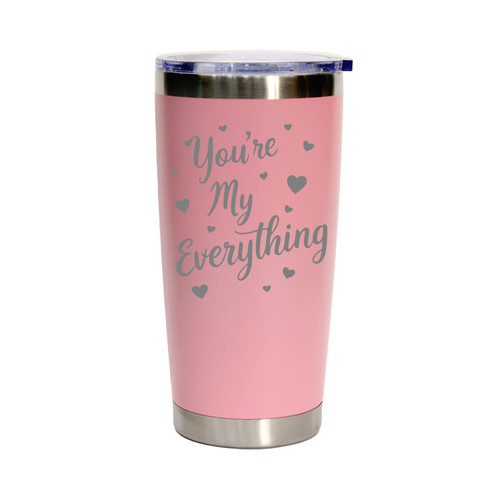 'You're My Everything', Stainless Steel Tumbler, 20 Oz., Choose Your Color, Made4You