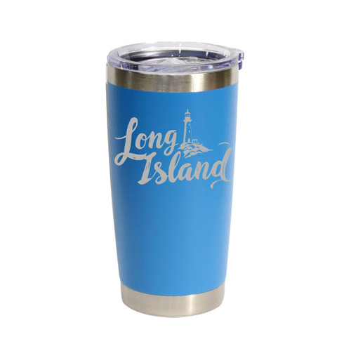 Long Island', Style 2, Stainless Steel Tumbler, 20 Oz., Choose Your Color, Made4You
