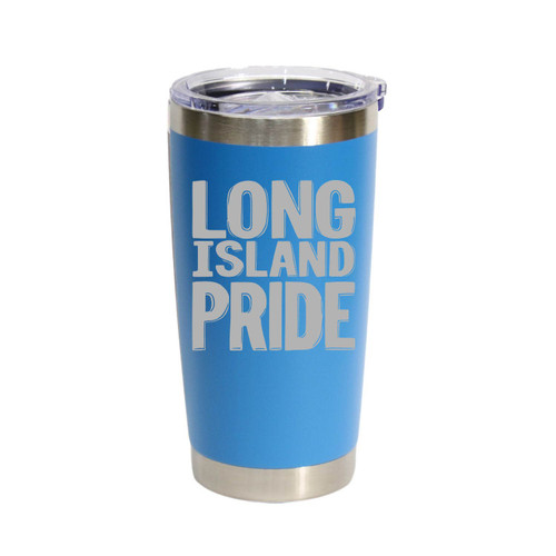 Long Island Pride', Stainless Steel Tumbler, 20 Oz., Choose Your Color, Made4You