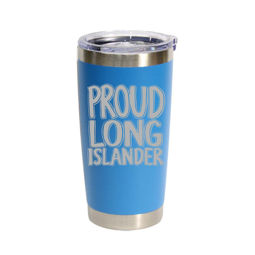 Proud Long Islander', Stainless Steel Tumbler, 20 Oz., Choose Your Color, Made4You