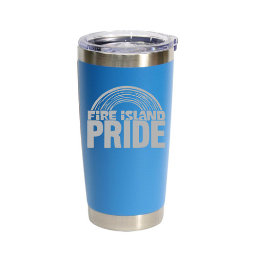 Fire Island Pride', Stainless Steel Tumbler, 20 Oz., Choose Your Color, Made4You