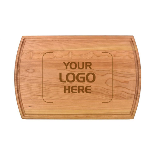 Cutting Board with Juice Groove, Cherry, Medium, 10 ½" x 16" x ¾" Cutting Board with Juice Groove, Cherry, Medium, 10 ½" x 16" x ¾"