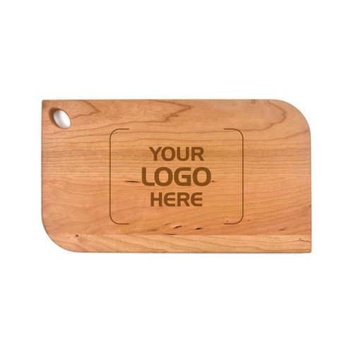 Charcuterie Board with Cutout, Cherry, Medium, 8" x 14" x ¾" Charcuterie Board with Cutout, Cherry, Medium, 8" x 14" x ¾"