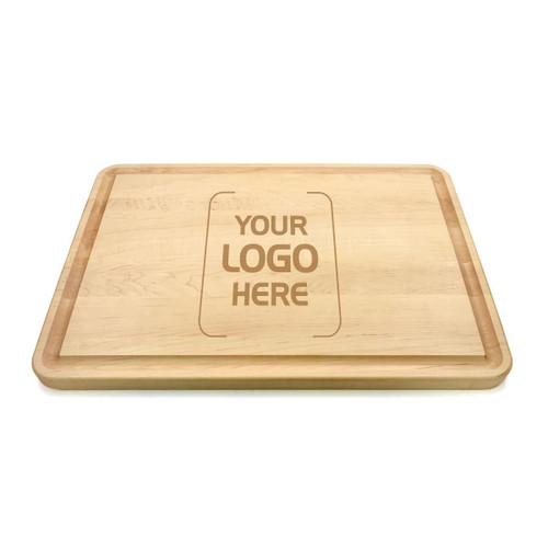 Butcher Block with Juice Groove, Maple, Large, 18" x 24" x 1 ¼" Butcher Block with Juice Groove, Maple, Large, 18" x 24" x 1 ¼"