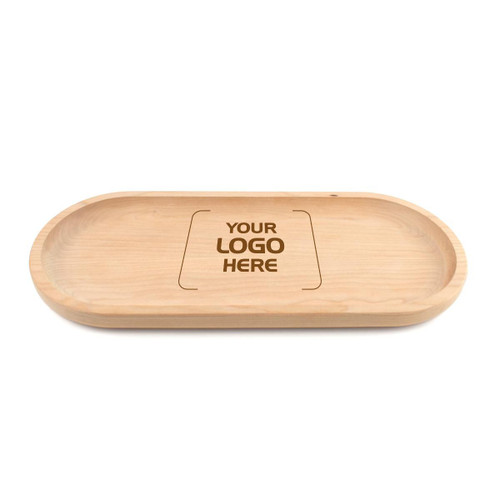 Oval Tray, Cherry, Medium, 5½" x 13" x ¾”