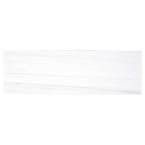Premium Marble Tile, Polished, White, 4" x 12" Premium Marble Tile, Polished, White, 4" x 12"