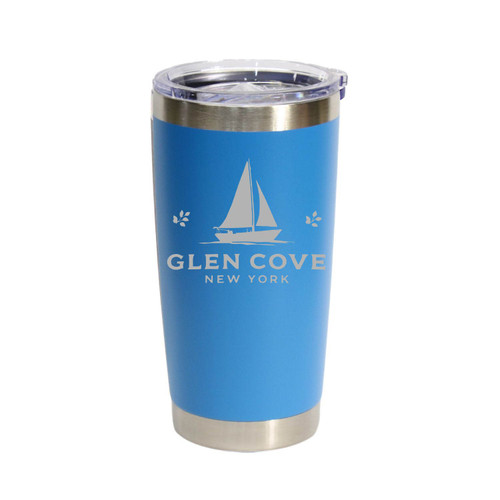Glen Cove, New York', Stainless Steel Tumbler, 20 Oz., Choose Your Color, Made4You