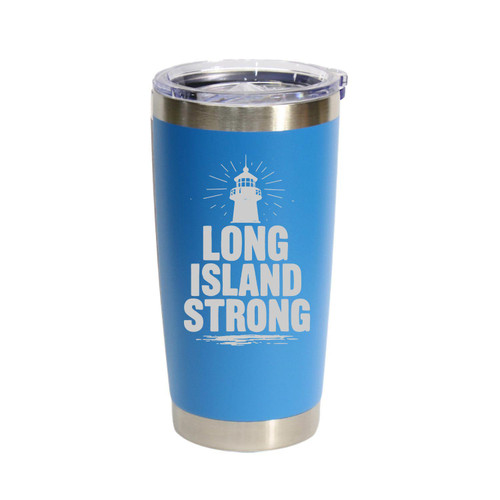 Long Island Strong', Stainless Steel Tumbler, 20 Oz., Choose Your Color, Made4You Long Island Strong', Stainless Steel Tumbler, 20 Oz., Choose Your Color, Made4You