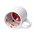 Made 4 You, Personalized Ceramic Coffee Mug, with Holiday Design Inside, 11 Oz.