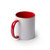Made 4 You, Personalized Ceramic Coffee Mug, Red Inner Color, 11 Oz.