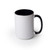 Made 4 You, Personalized Ceramic Coffee Mug, Black Inner Color, 15 Oz.