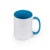 Made 4 You, Personalized Ceramic Coffee Mug, Light Blue Inner Color, 15 Oz.