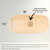 Made4You, Charcuterie Tray with Handle, Maple, Medium, 7 ½" x 16" x ¾"