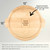 Made4You, Round Cutting Board with Handles and Juice Groove, Small, Maple, 12" x ¾"