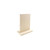 Square QR Code Stand with Square Base, Baltic Birch Plywood, Small, 4" x 6" x 1/2"