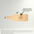 Made4You, Wine Bottle Shaped Cutting Board, Maple, Small, 4" x 12" x ¾"