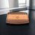 Made4You, Arched Cutting Board, Walnut and Cherry, Small, 9" x 12" x ¾"