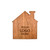 Made4You, House Shaped Cutting Board, Cherry, Medium, 13" x 14" x ¾"