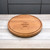 Made4You, Round Cutting Board with Juice Groove, Cherry, Medium, 13 ½" x ¾