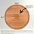 Made4You, Round Cutting Board with Juice Groove, Cherry, Medium, 13 ½" x ¾