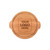 Made4You, Round Cutting Board with Handles and Juice Groove, Cherry, Small, 12" x ¾"