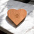 Made4You, Heart Shaped Cutting Board, Cherry, Small, 12" x 12" x ¾"