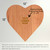 Made4You, Heart Shaped Cutting Board, Cherry, Small, 12" x 12" x ¾"
