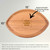 Made4You, Football Shaped Cutting Board with Juice Groove, Cherry, Medium, 10" x 15" x ¾"