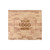 Made4You, End Grain Butcher Block with Side Handle Indents, Maple, Large, 16" x 18" x 1 ¾"