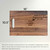 Made4You, Cutout Handle Board, Walnut, Medium, 10 ½" x 16" x ¾"