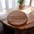 Made4You, Round Cutting Board with Rounded Edges, Walnut, Medium, 15" x ¾"