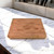 Made4You, End Grain Butcher Block with Side Handle Indents, Cherry, Medium, 12" x 16" x 1 ½"