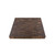 Made4You, End Grain Butcher Block with Side Handle Indents, Walnut, Large, 16" x 18" x 1 ¾"