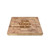 Made4You, End Grain Butcher Block with Side Handle Indents, Maple, Medium, 12" x 16" x 1 ½"