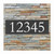 Made4You, House Number Sign, Black Basalt, 12" x 4"