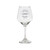 Made4You, Long Stemmed Wine Glass with a Logo, 17 Oz.