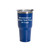 Royal Blue Stainless Steel Tumbler, 30 Oz.