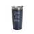 Made4You, Stainless Steel Tumbler, Navy Blue, 20 Oz.