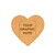 Made4You, Heart Cork Coaster, 4” x 4” x 3/16”, Set of 12