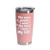 'The More People I Meet, The More I Love My Cat', Stainless Steel Tumbler, 20 Oz., Choose Your Color, Made4You