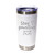 'Stay Pawsitive', Stainless Steel Tumbler, 20 Oz., Choose Your Color, Made4You