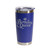 'Birthday Queen', Stainless Steel Tumbler, 20 Oz., Choose Your Color, Made4You