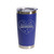 'World's Best Grandma', Stainless Steel Tumbler, 20 Oz., Choose Your Color, Made4You