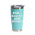 'Dad… World's Best ATM Machine!!', Stainless Steel Tumbler, 20 Oz., Choose Your Color, Made4You