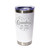 'Grandma Like Mom But Cooler', Stainless Steel Tumbler, 20 Oz., Choose Your Color, Made4You