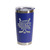 'Proud Hockey Mom', Stainless Steel Tumbler, 20 Oz., Choose Your Color, Made4You