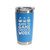 'Born To Game, Forced To Work', Stainless Steel Tumbler, 20 Oz., Choose Your Color, Made4You