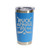 'Puck Around And Find Out', Stainless Steel Tumbler, 20 Oz., Choose Your Color, Made4You