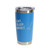 'Eat. Sleep. Hockey.', Stainless Steel Tumbler, 20 Oz., Choose Your Color, Made4You
